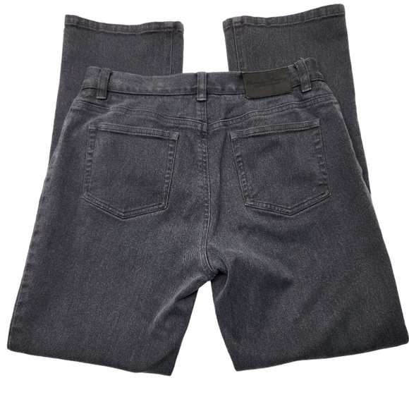 Ralph Lauren Boot Cut Jeans Charcoal Gray, Size 6 Petite - Picture 7 of 13